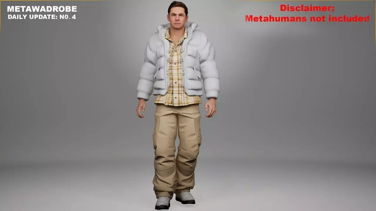 Metawardrobe - Updated Regularly Low-poly 3D model_8