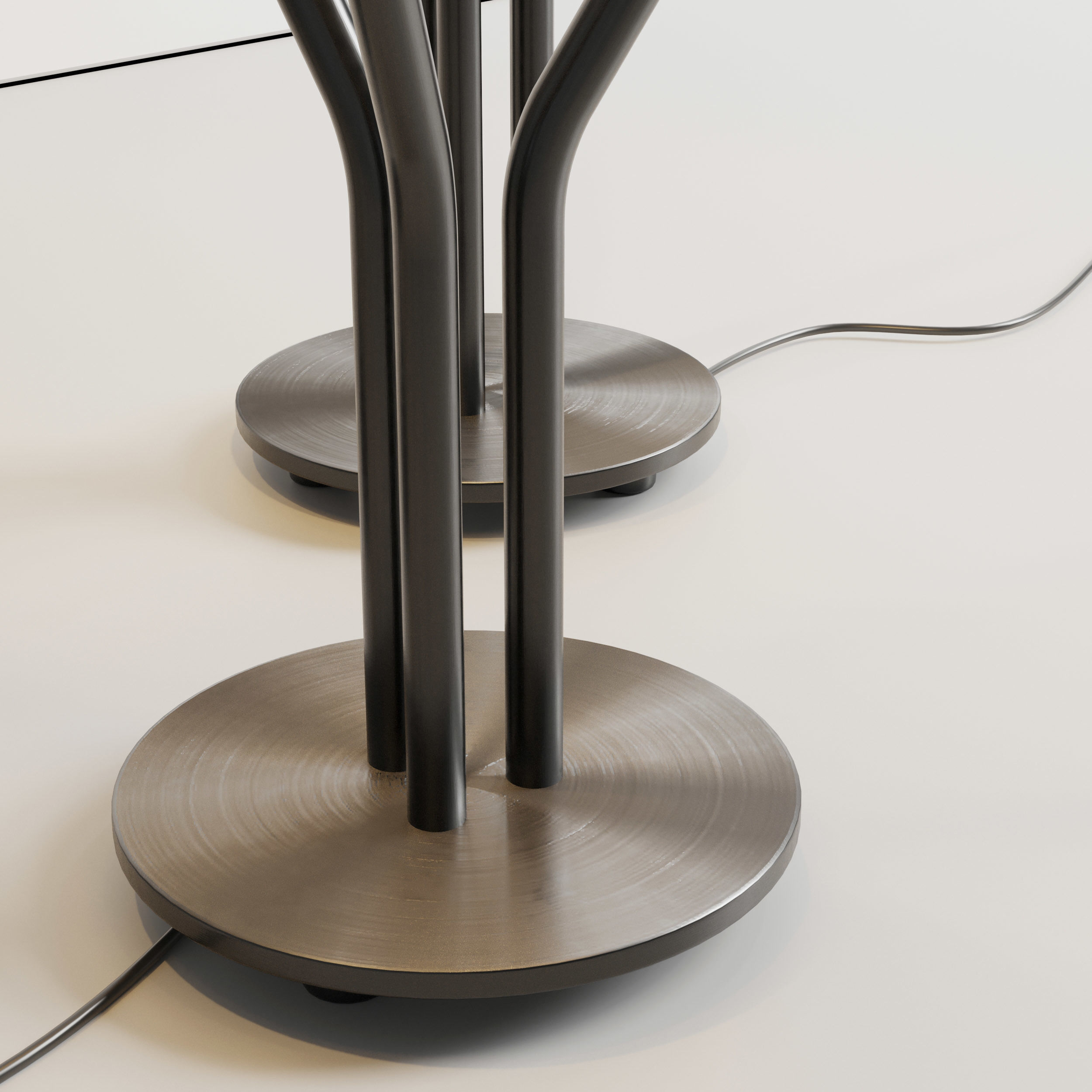 Arborescence Floor Lamp Low-poly 3D model_5