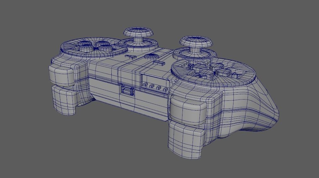 Game Controller - VideoGame 3D Model Low-poly 3D model_3