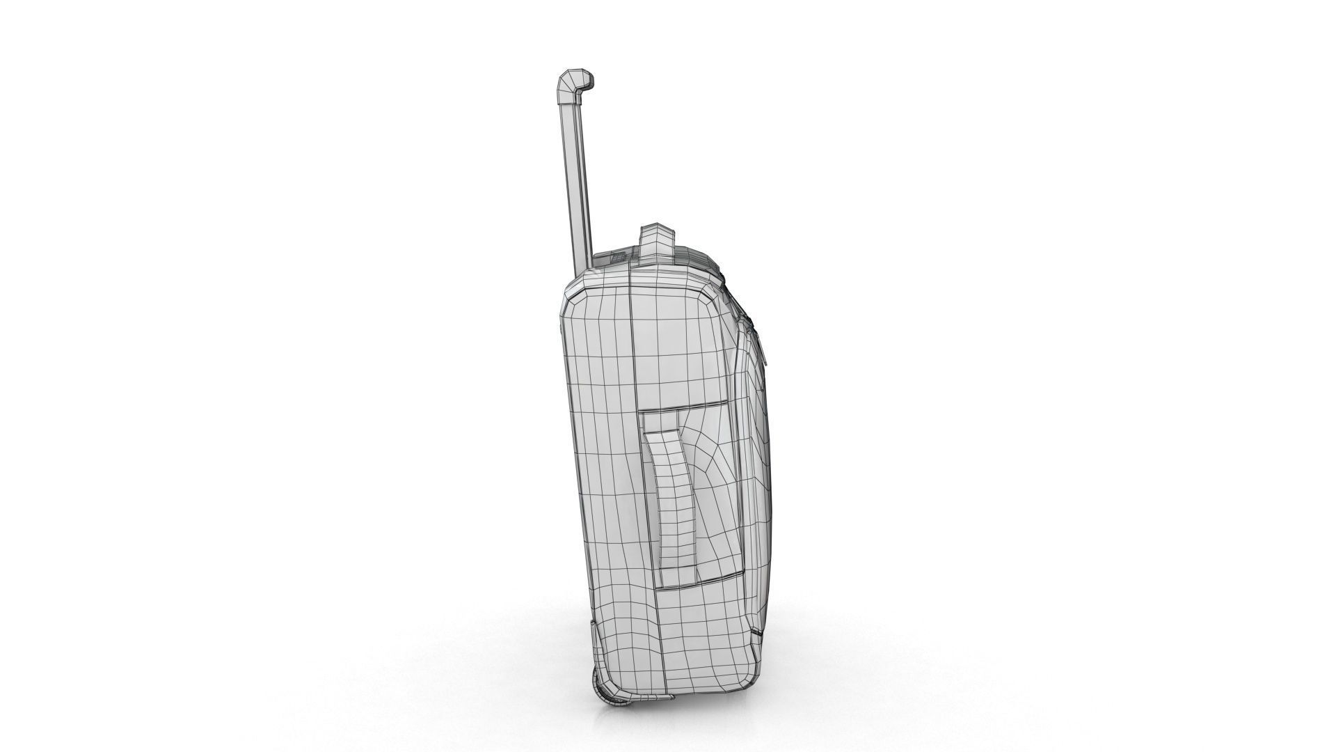 Travel Bag Low-poly 3D model_15
