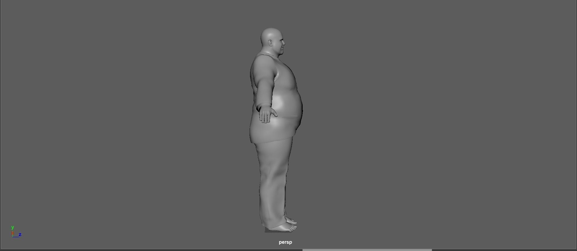Kingpin Low-poly 3D model_21