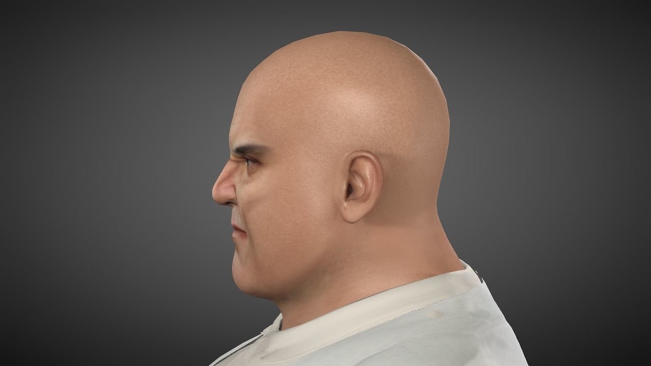 Kingpin Low-poly 3D model_15