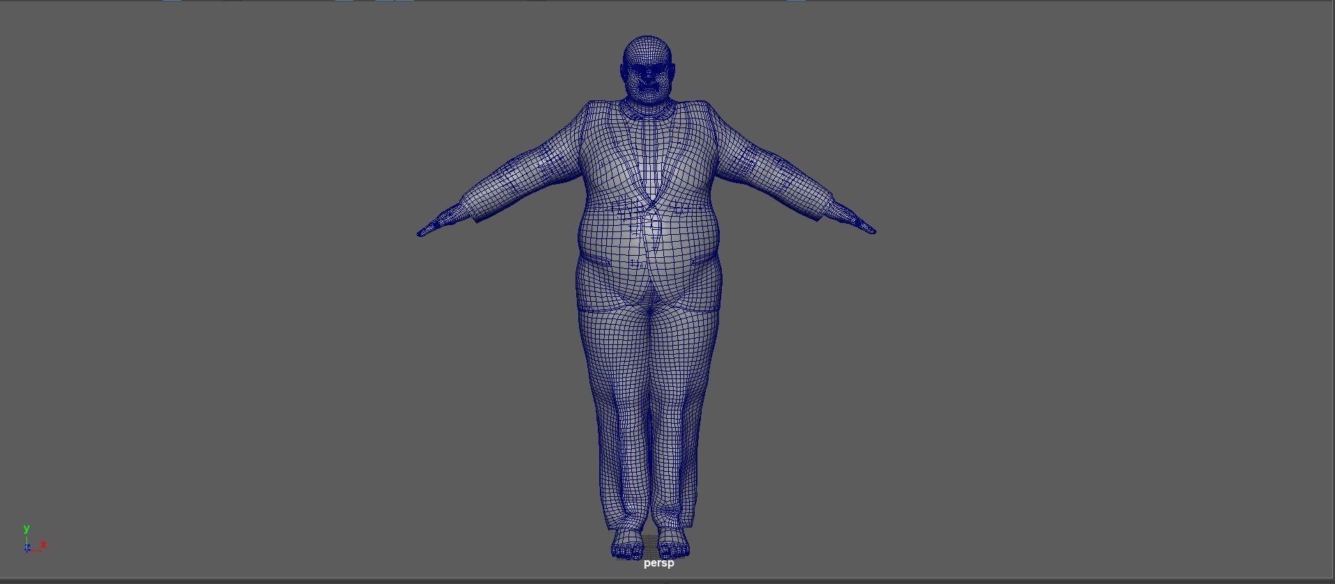 Kingpin Low-poly 3D model_24
