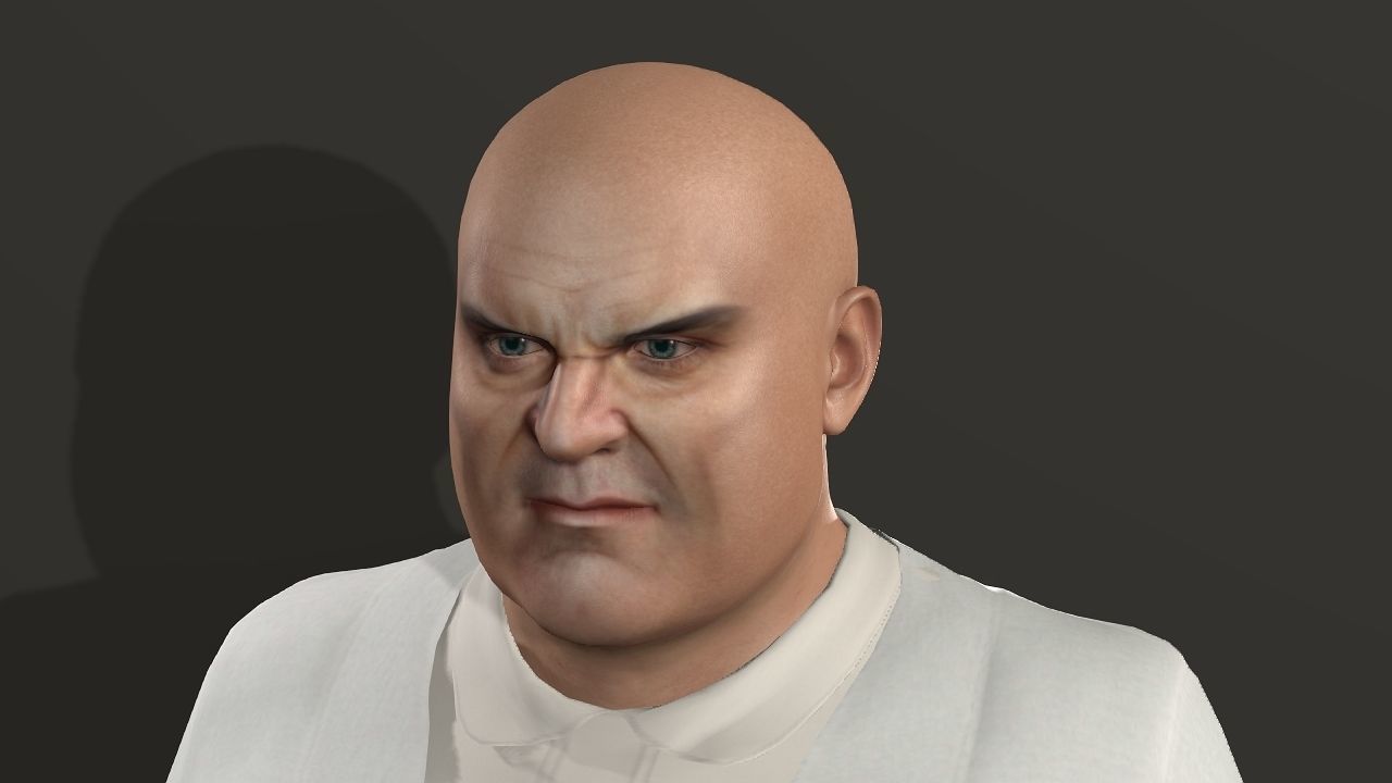 Kingpin Low-poly 3D model_18
