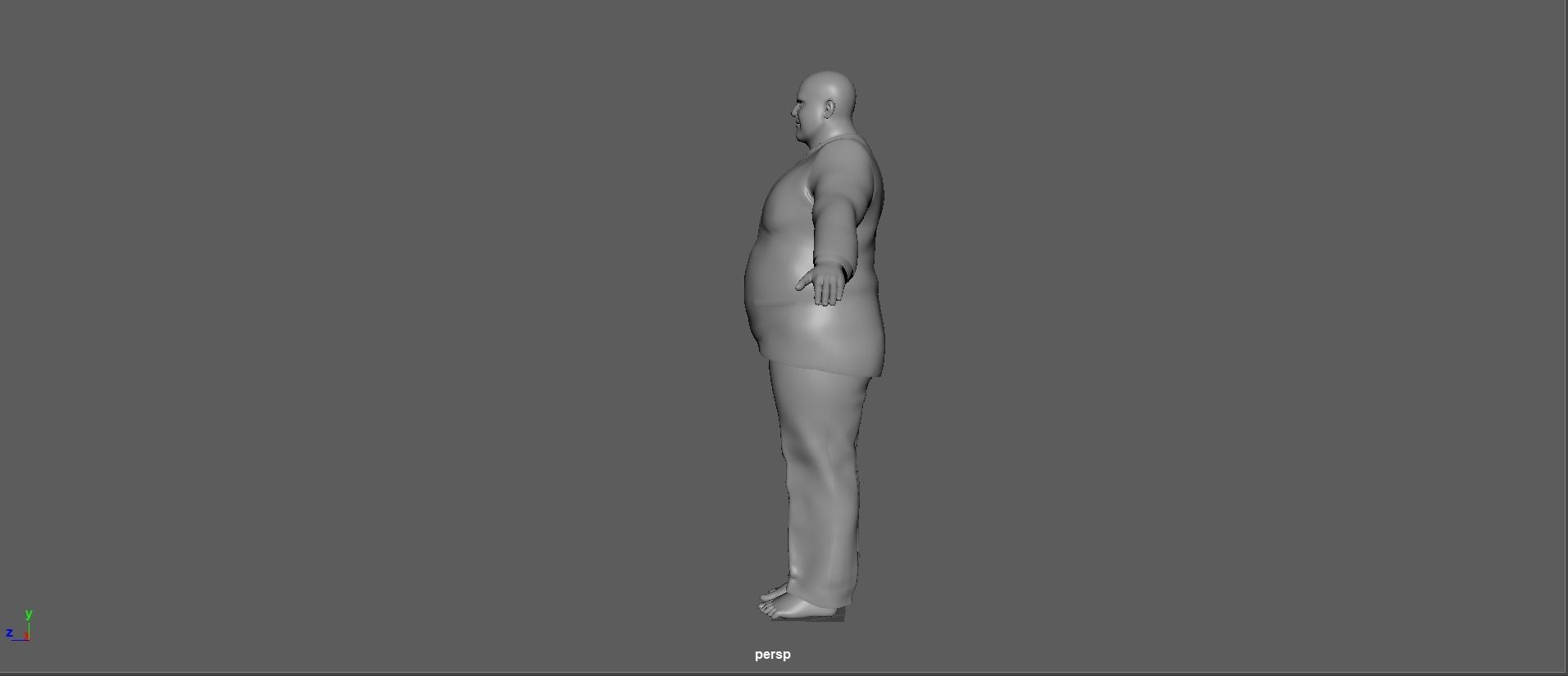 Kingpin Low-poly 3D model_20