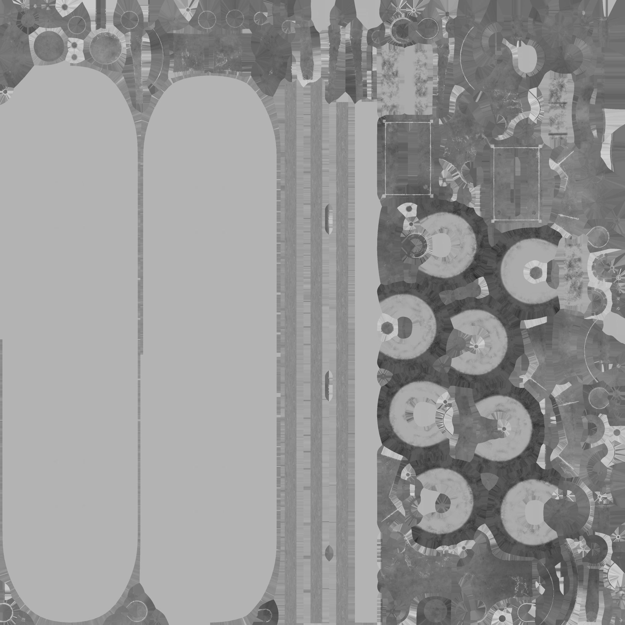 Skateboard Yellow Model 3D model Low-poly 3D model_9