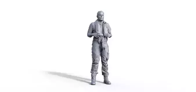 Figure Veit for rescue cruiser Bedrnhard Gruben ship model