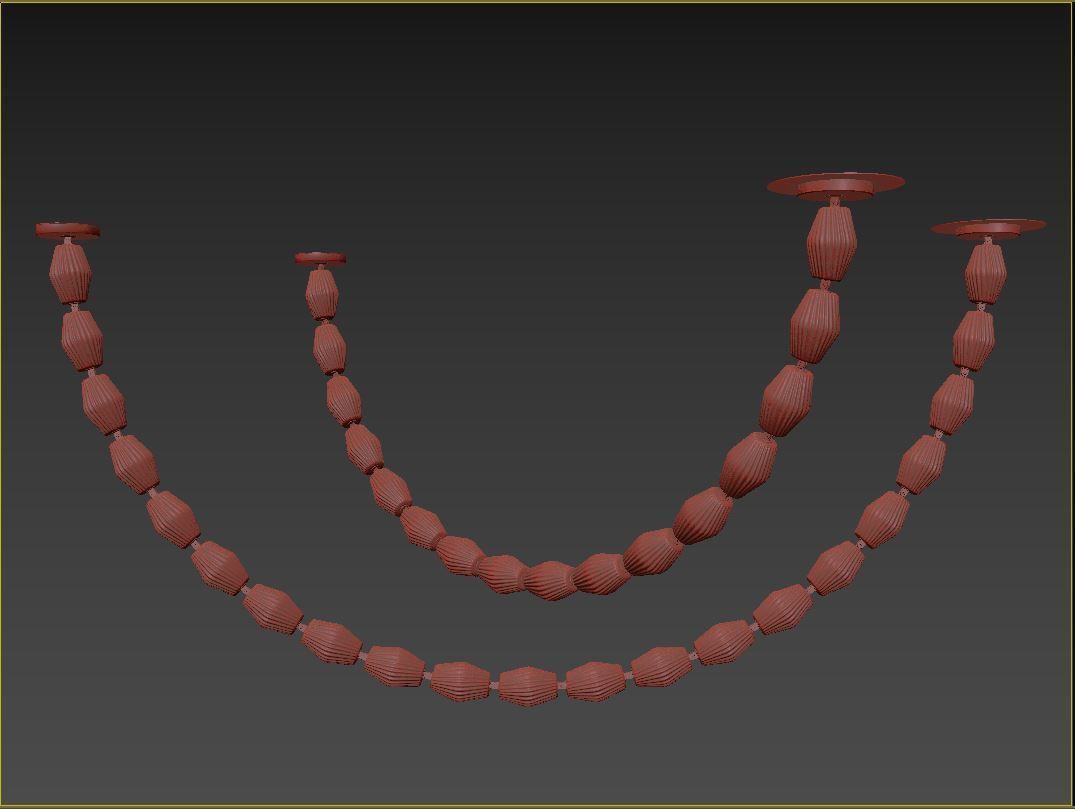 Sean Lavin Collier Pendant Chandelier-003 3D model_8