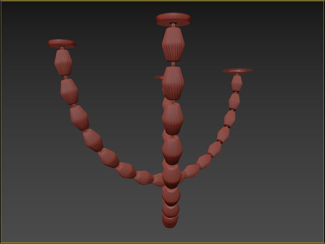 Sean Lavin Collier Pendant Chandelier-003 3D model_7