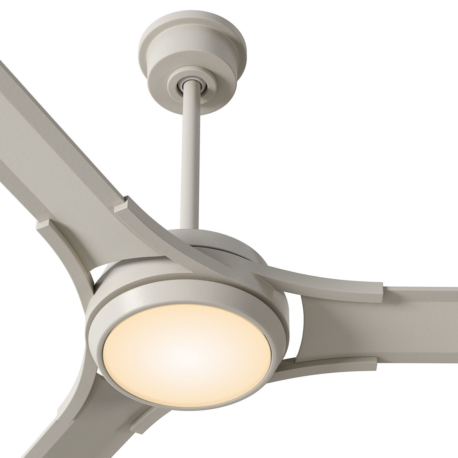 Rejuvenation Condor Modern LED Ceiling Fan Low-poly 3D model_15