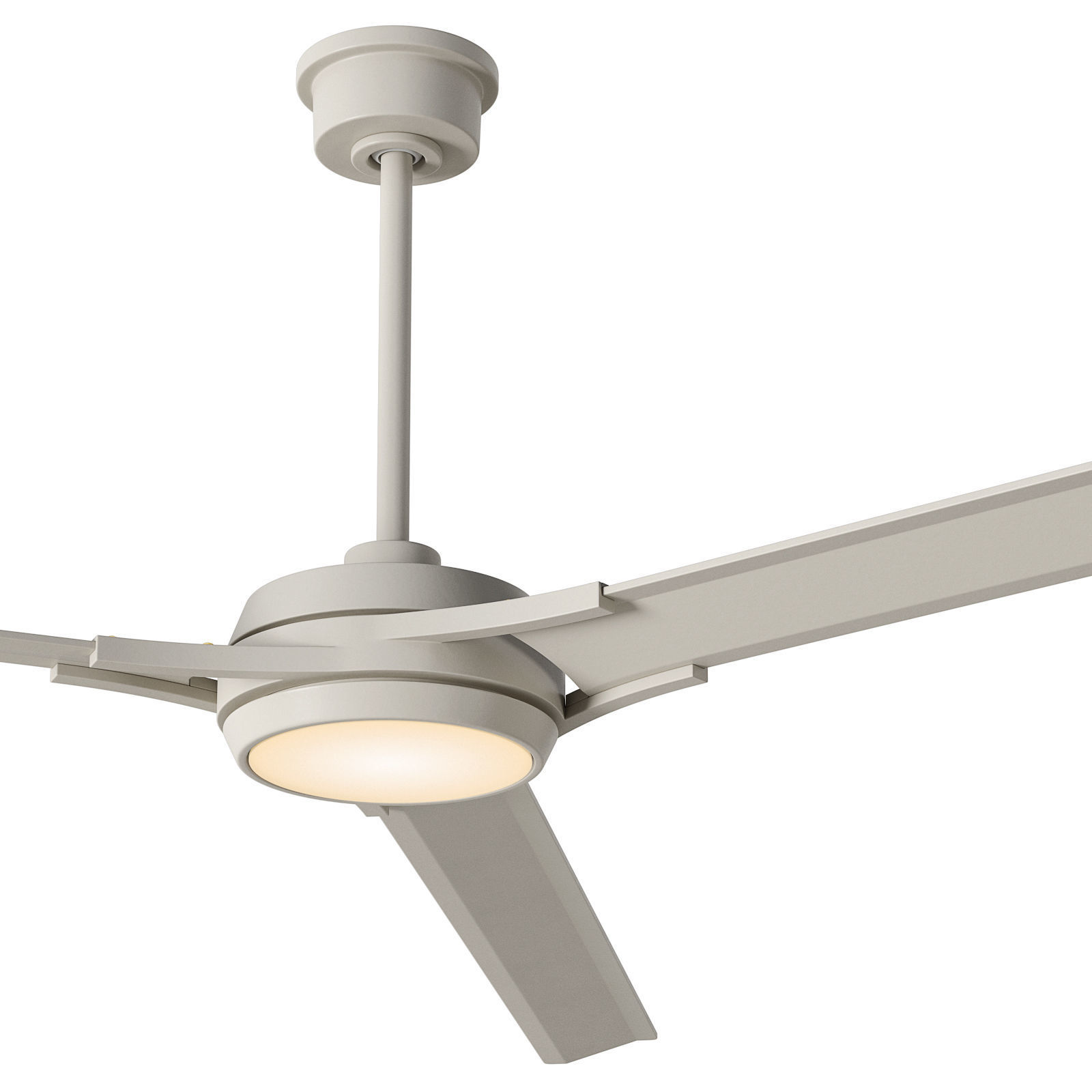 Rejuvenation Condor Modern LED Ceiling Fan Low-poly 3D model_17