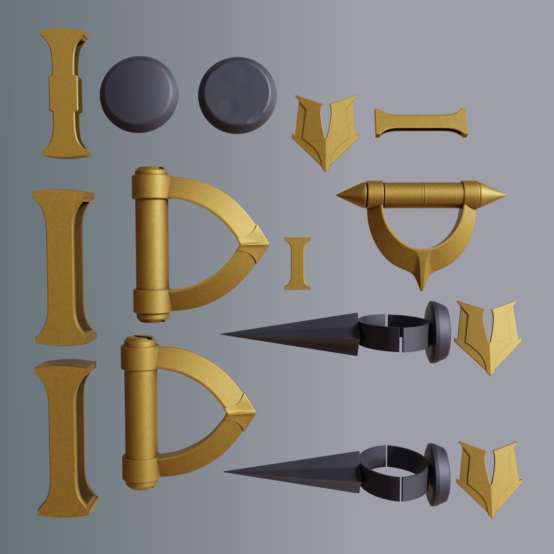 BRIAR accessories League of Legends wild rift COSPLAY 3D print model_2