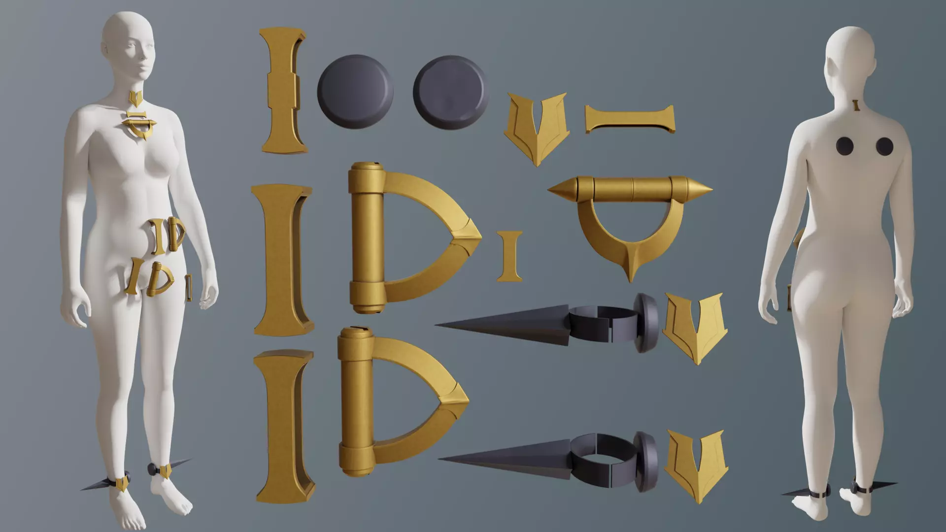 BRIAR accessories League of Legends wild rift COSPLAY 3D print model_0