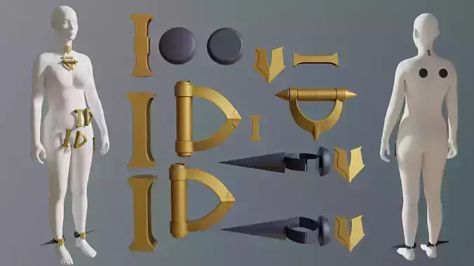 BRIAR  accessories  League of Legends  wild rift COSPLAY 3D print model