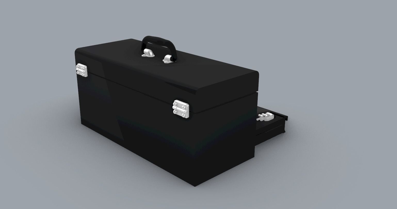 Toolbox With Tools PM 3D print model_13