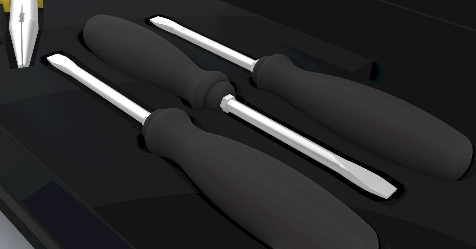 Toolbox With Tools PM 3D print model_2