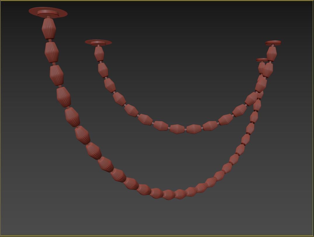 Sean Lavin Collier Pendant Chandelier-004 3D model_6