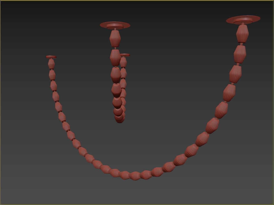 Sean Lavin Collier Pendant Chandelier-004 3D model_8