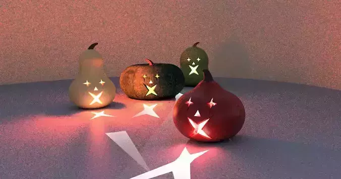 Pumpkin light Clowny