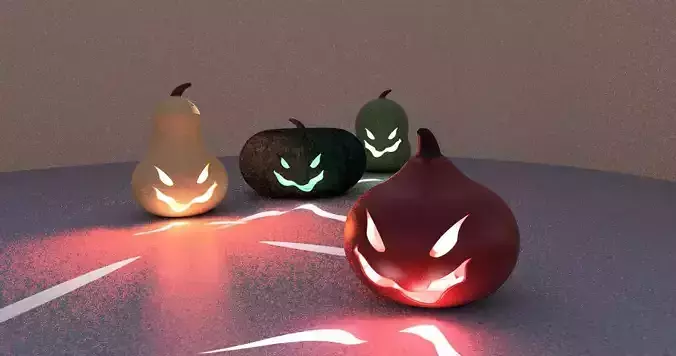 Pumpkin light Ghostly