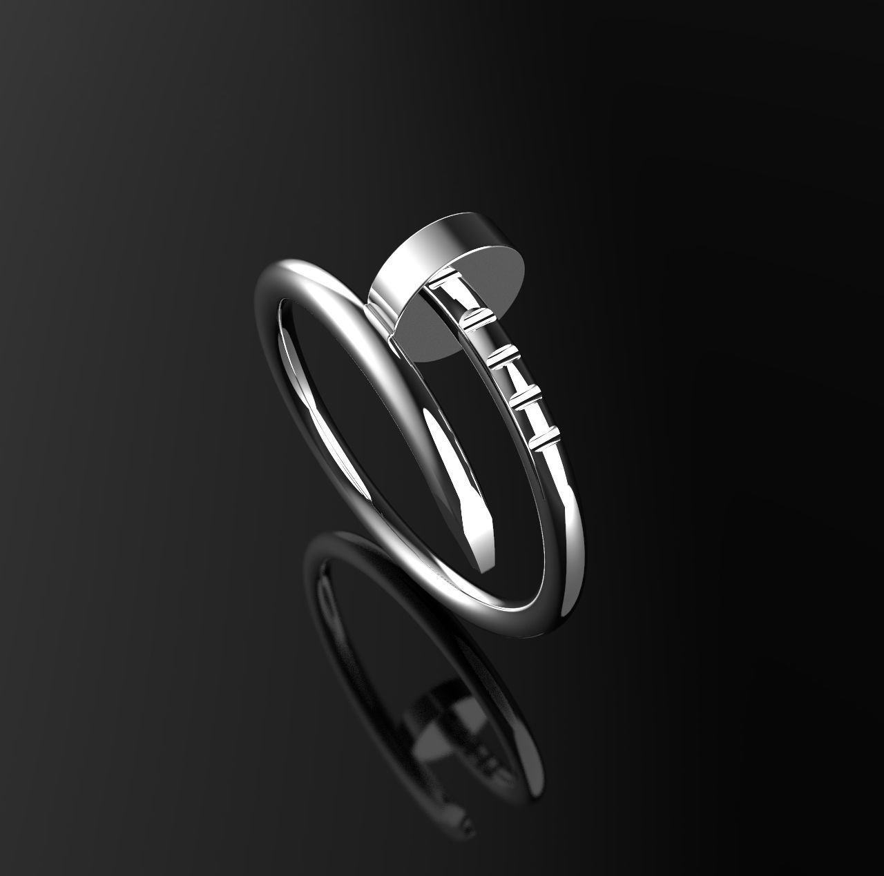 Ring JUSTE 2 3D print model_6