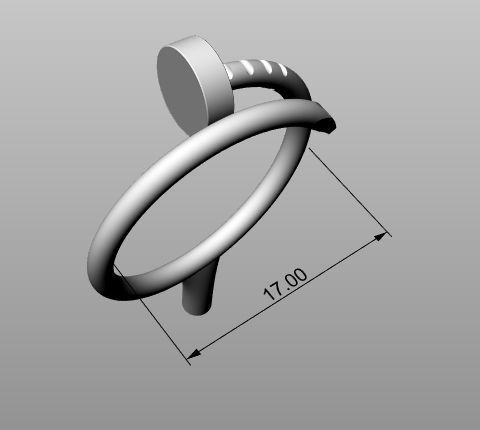 Ring JUSTE 2 3D print model_17