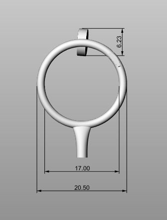 Ring JUSTE 2 3D print model_14