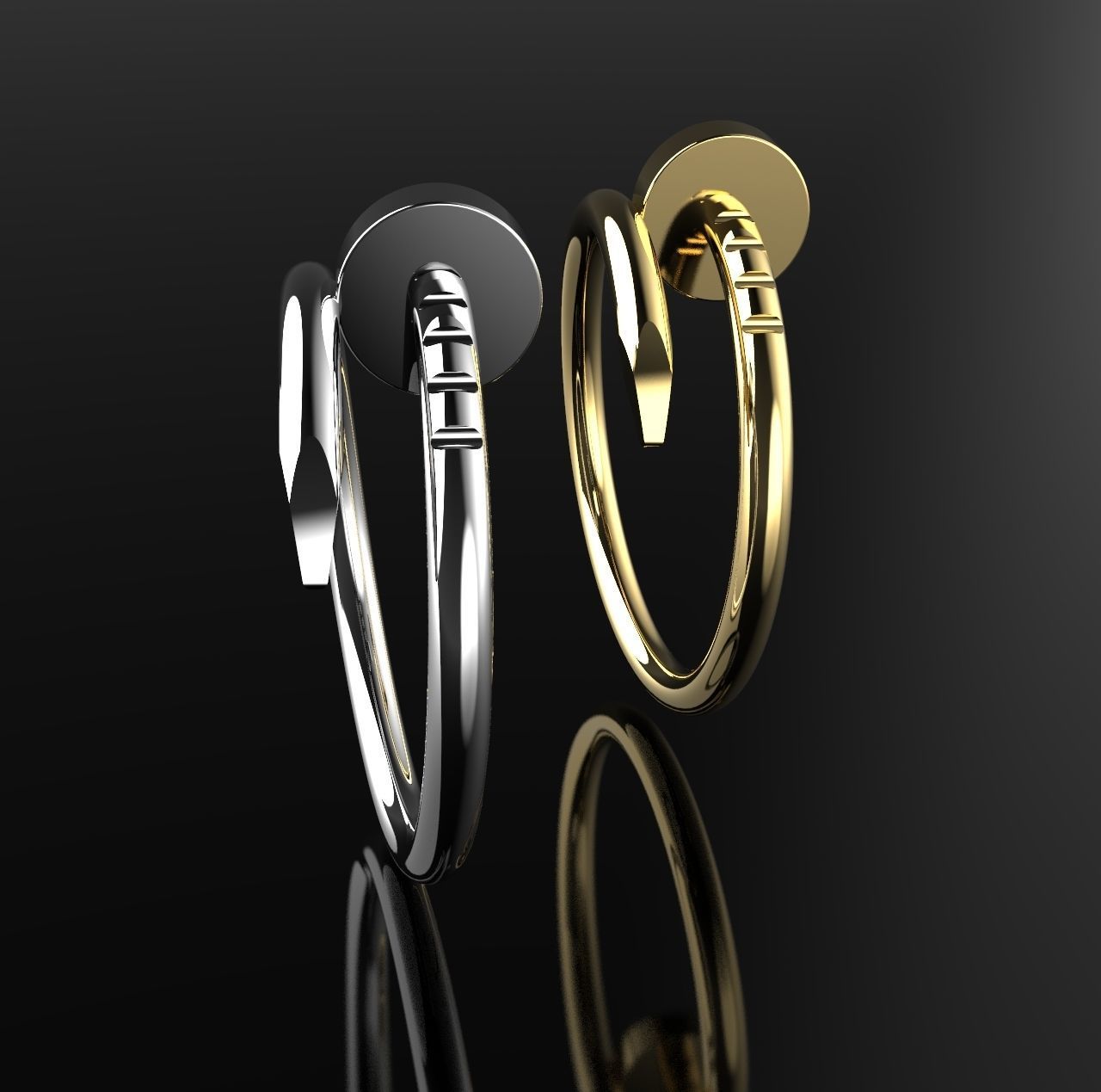 Ring JUSTE 2 3D print model_10