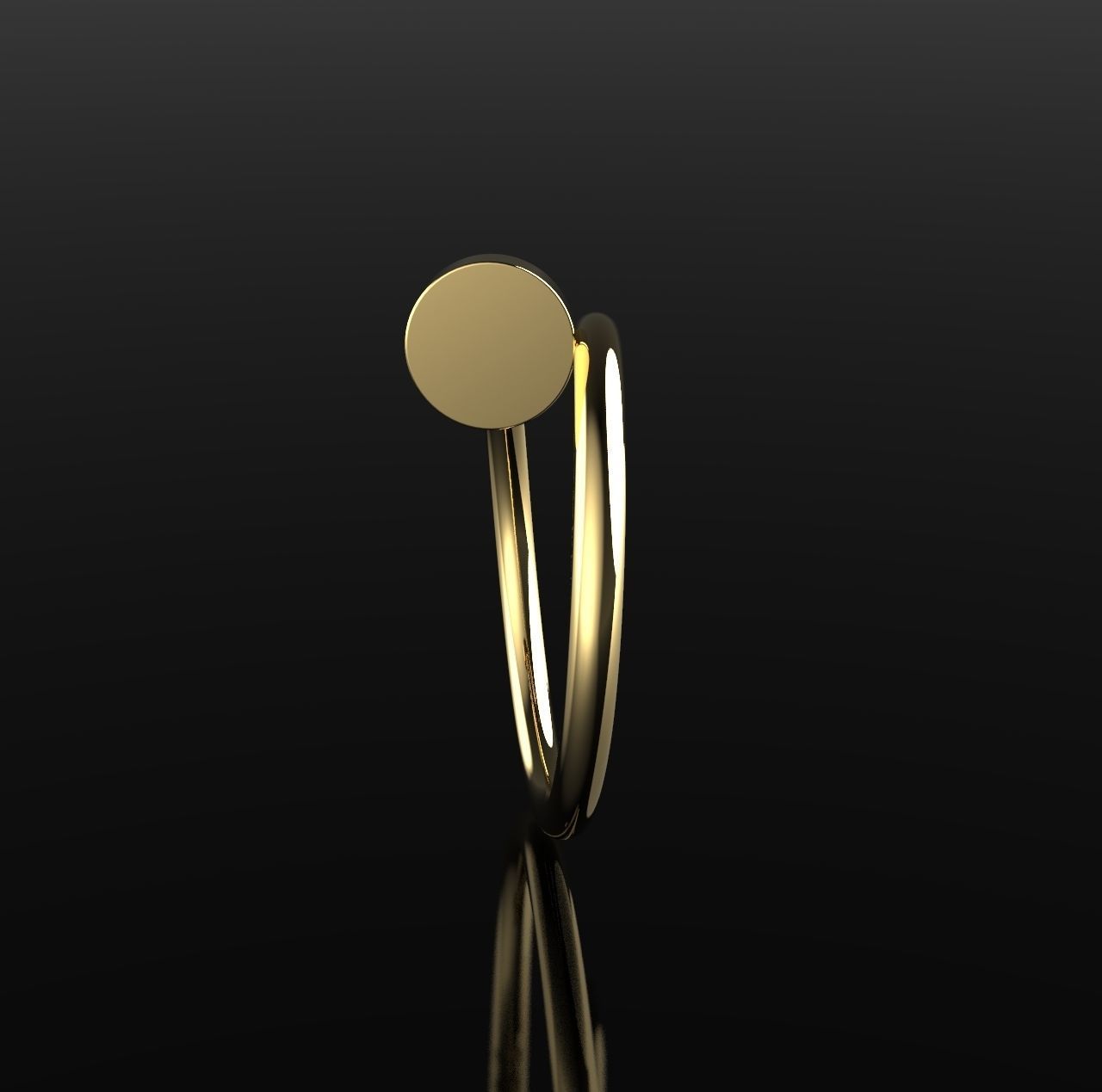 Ring JUSTE 2 3D print model_9