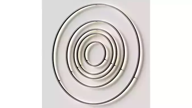 Modern Minimalist Round Wall Lamp by Zenq