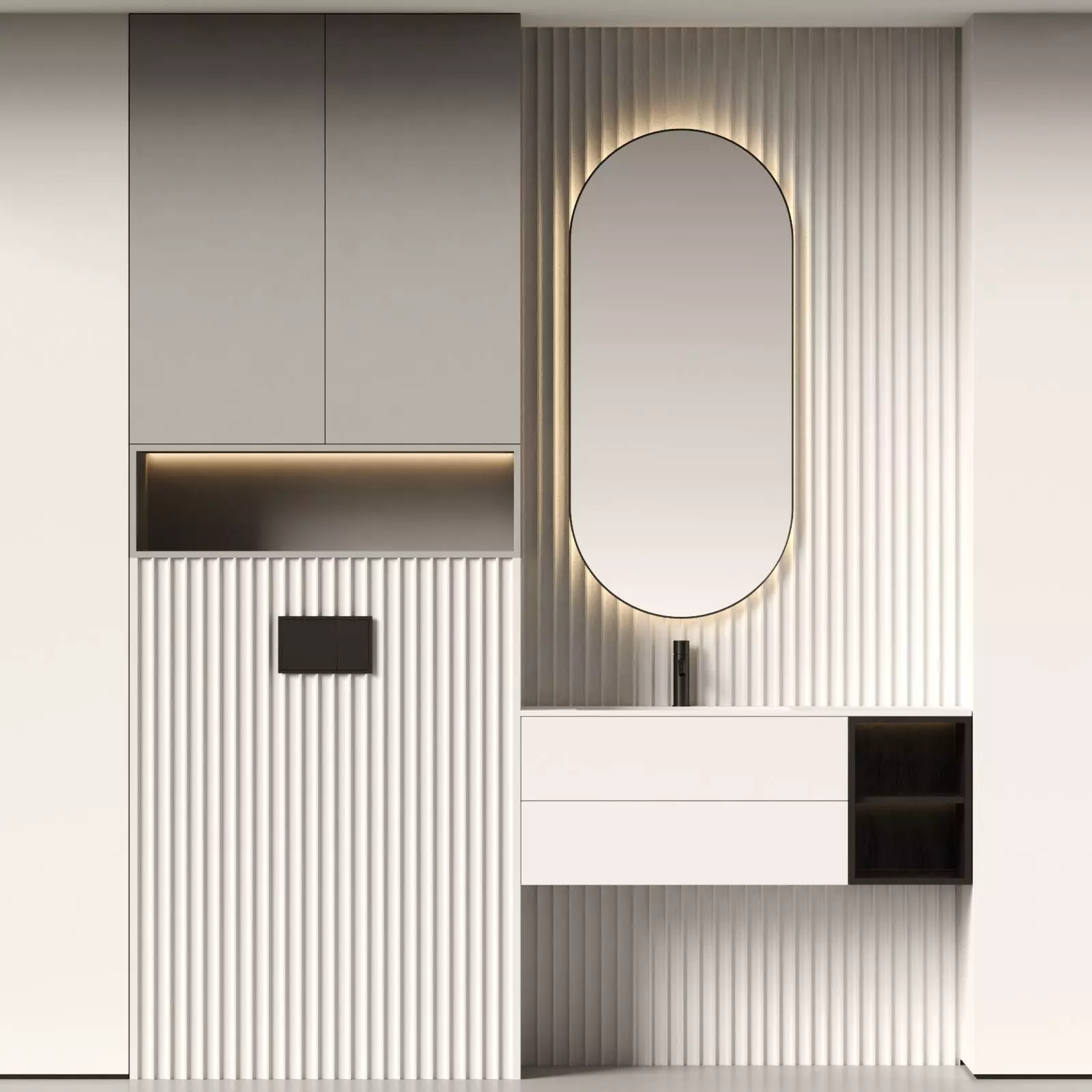 Bathroom set 50 3D model