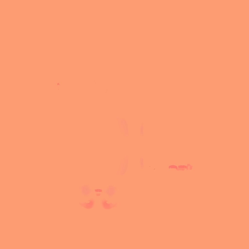 Female nurse  character Low-poly 3D model_11