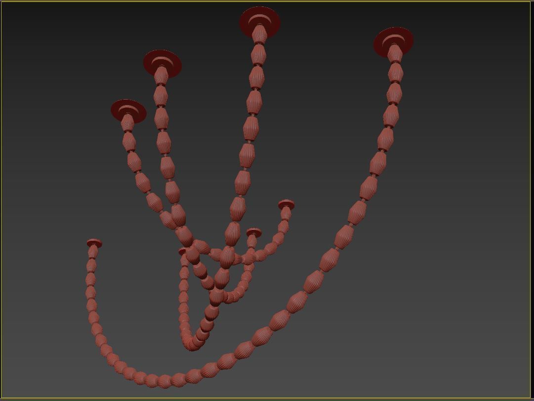 Sean Lavin Collier Pendant Chandelier-005 3D model_4