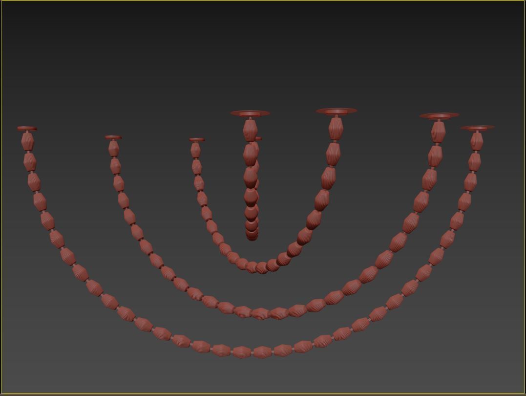 Sean Lavin Collier Pendant Chandelier-005 3D model_5