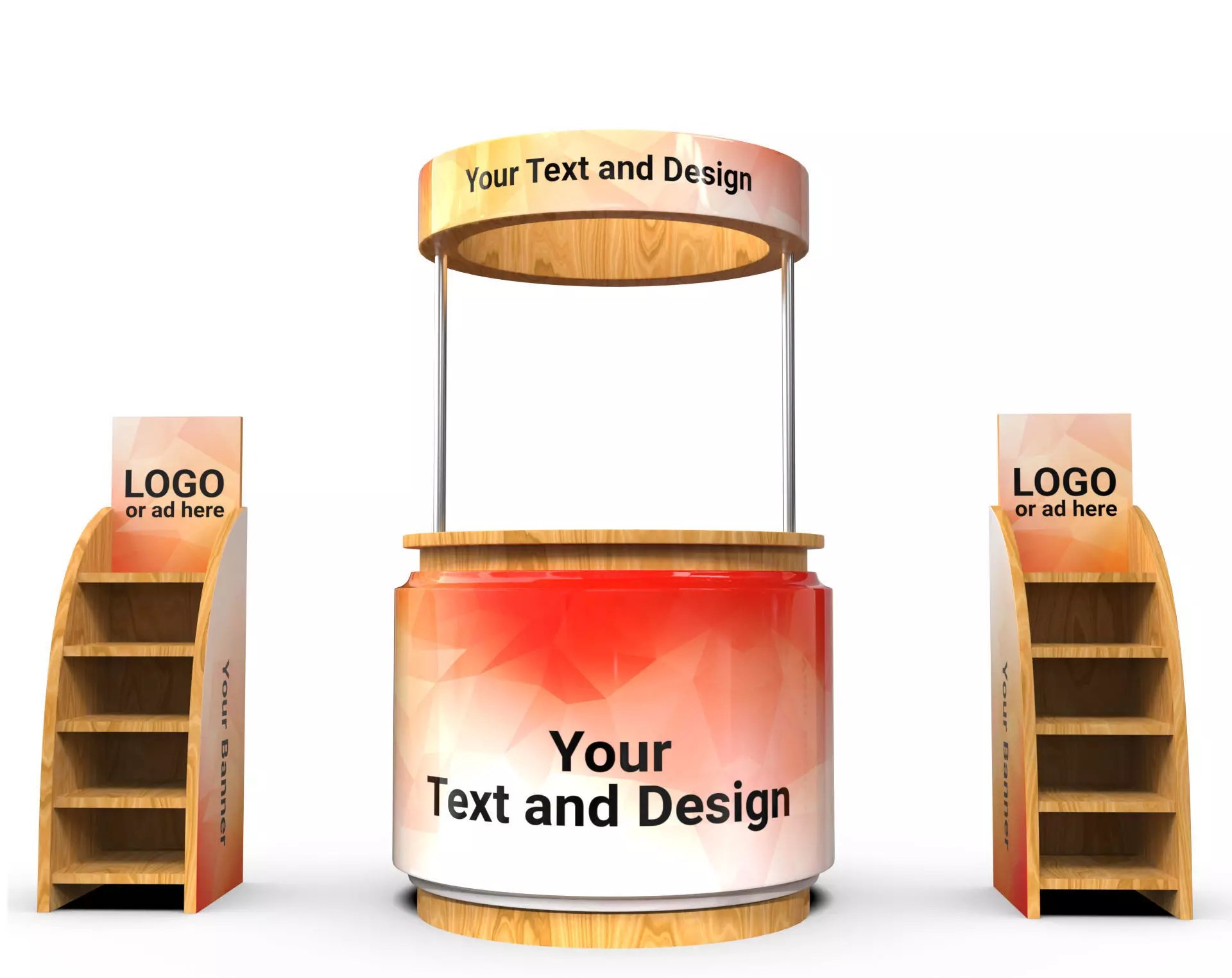 Expo Stand 3D model_0