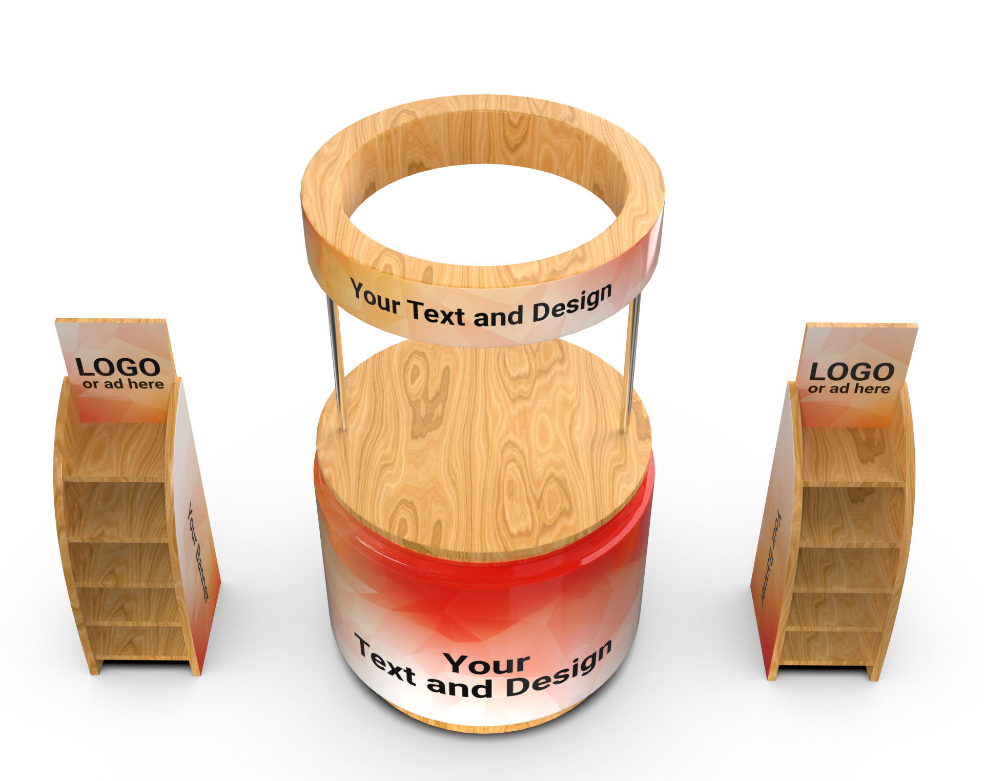 Expo Stand 3D model_7