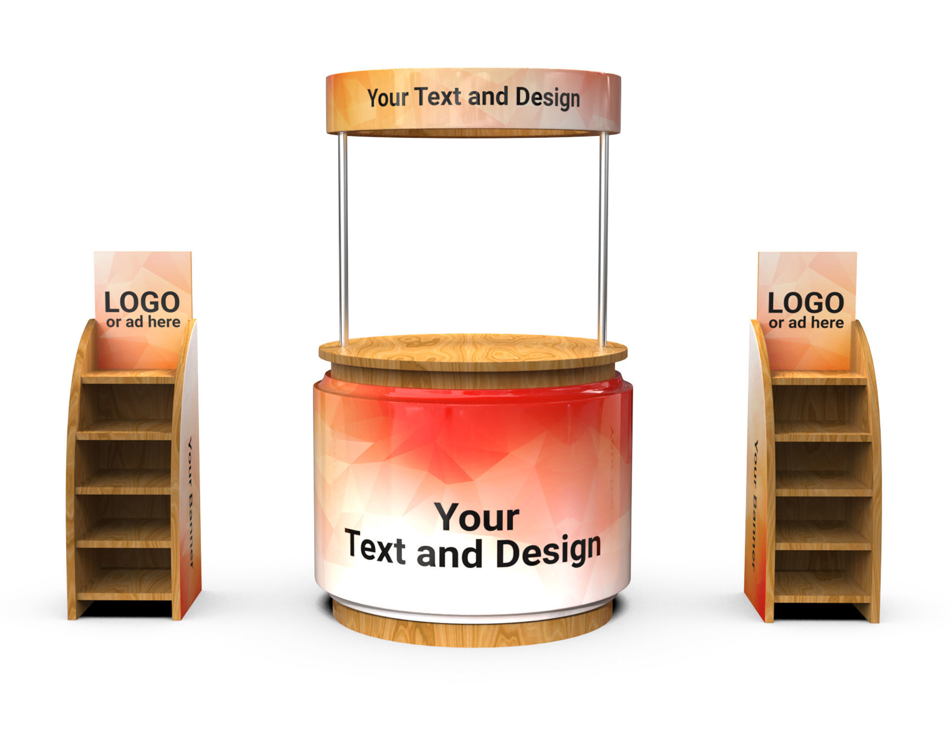 Expo Stand 3D model_2