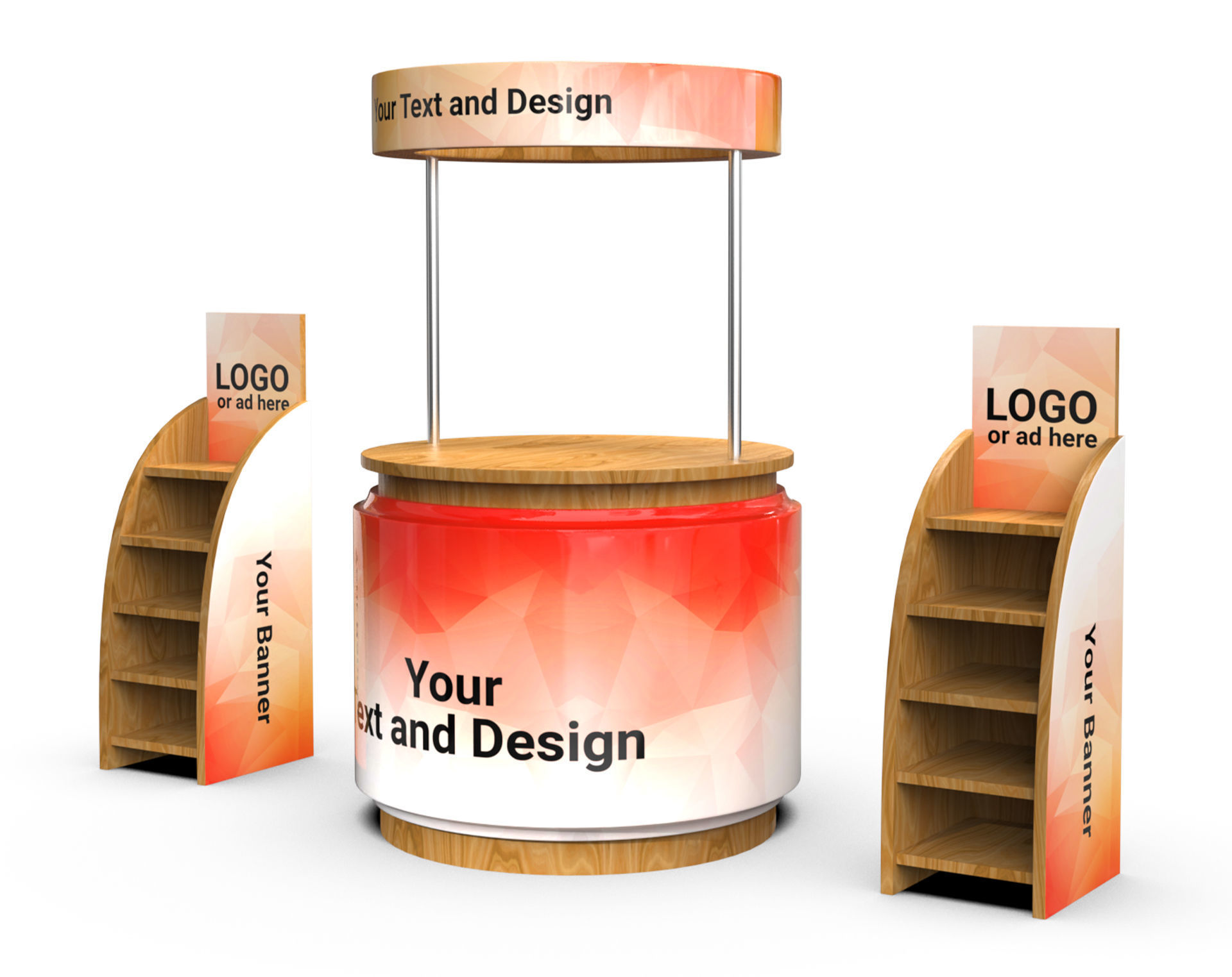 Expo Stand 3D model_1