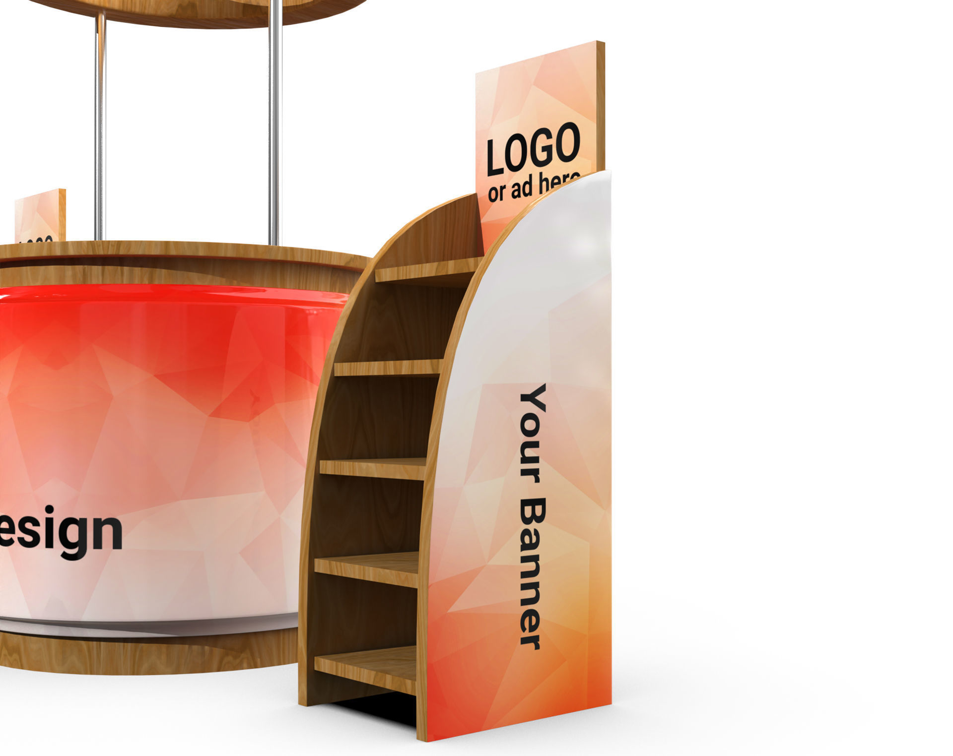 Expo Stand 3D model_5