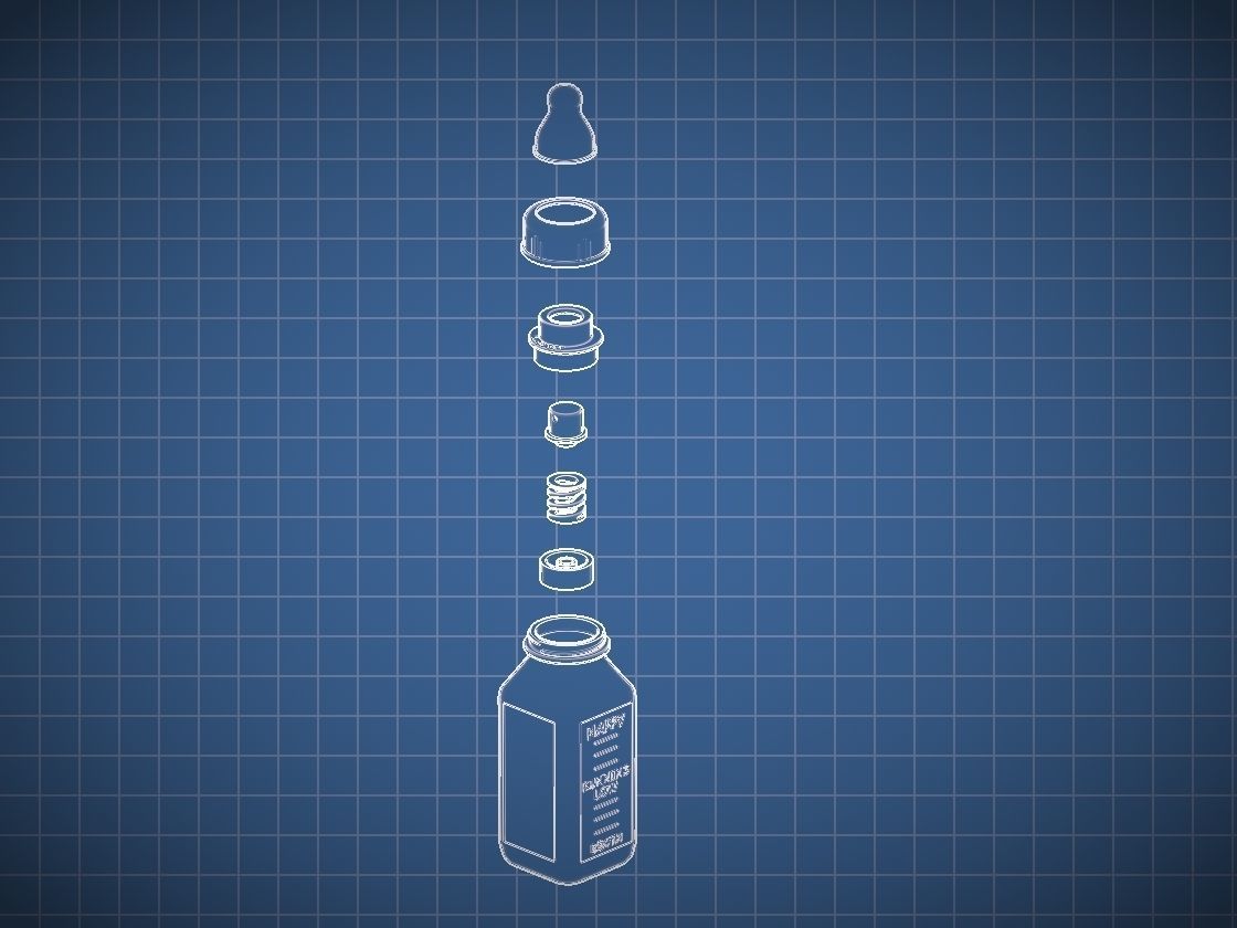  Cry Baby Perfume Milk - Melanie Martinez 3D print model_6