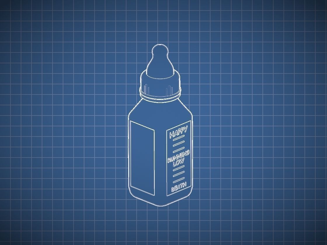  Cry Baby Perfume Milk - Melanie Martinez 3D print model_7