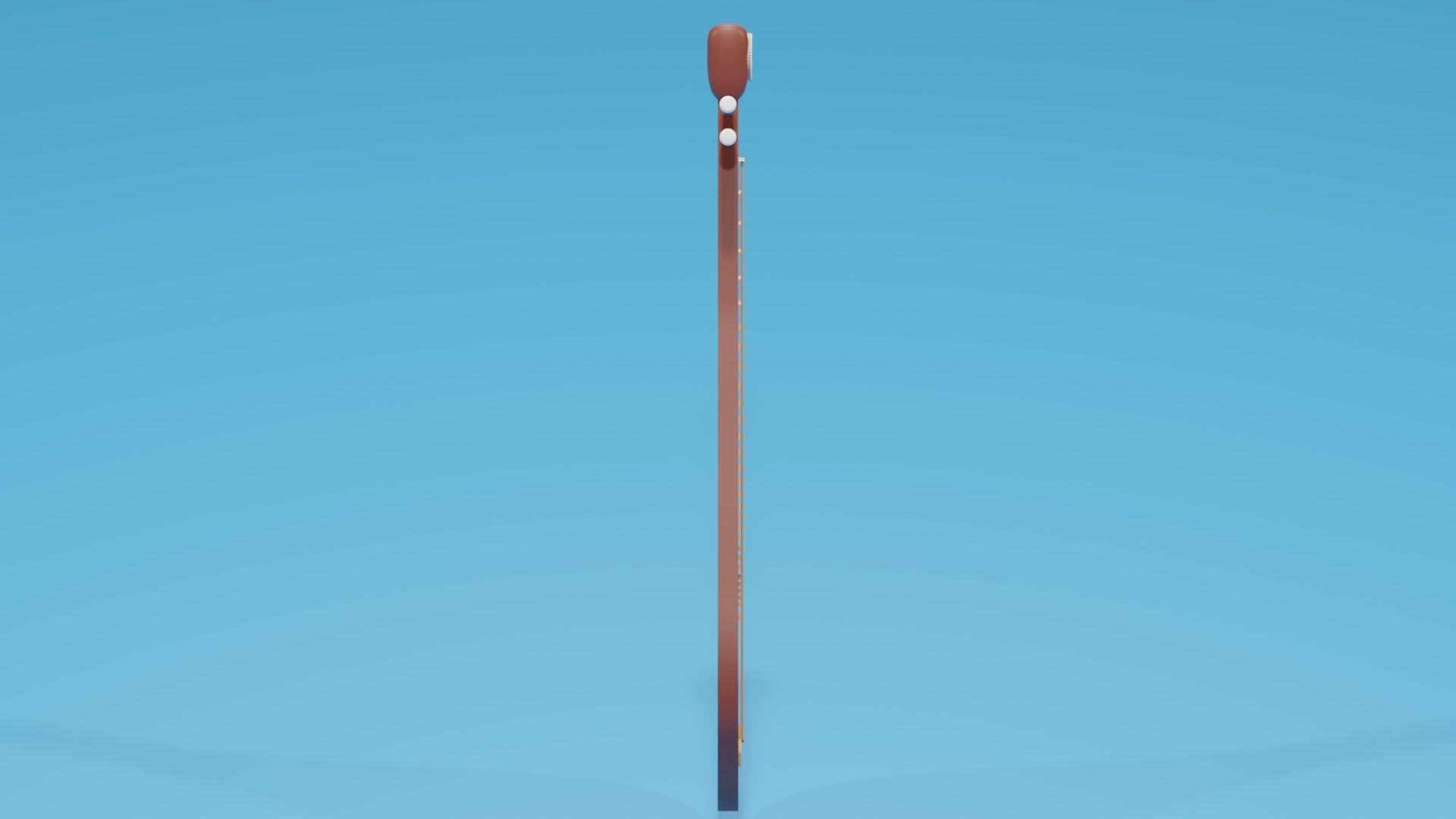 Chinese Instruments Pipa 3D model_9