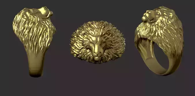 Lion ring