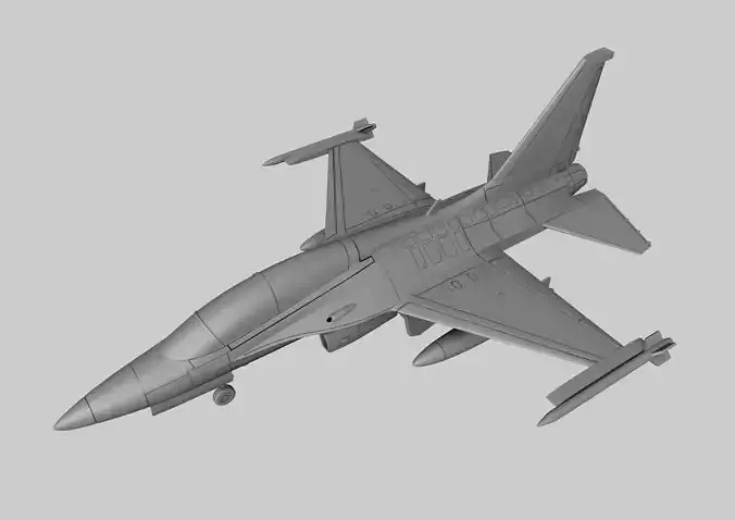 SCALE MODEL T-50 GOLDEN EAGLE SCALE 1-48 STL FILES