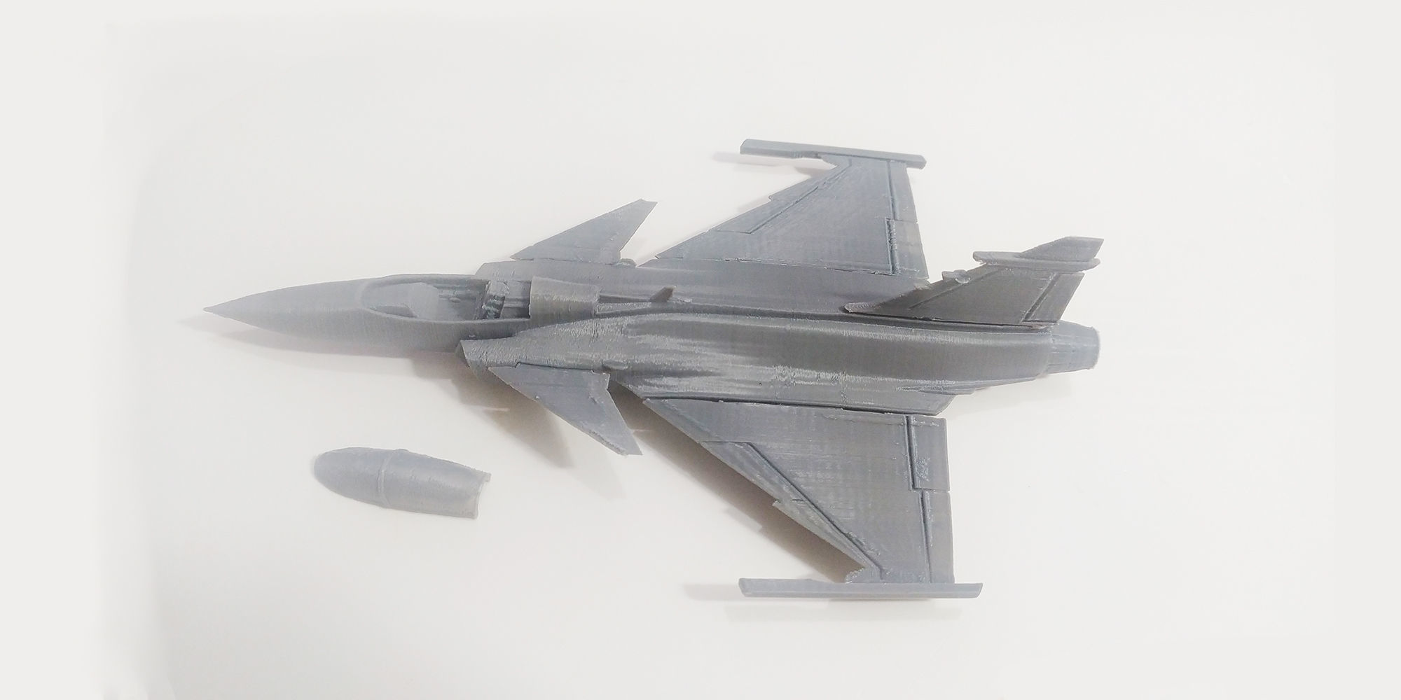 SAAB JAS GRIPEN 1-72 STL FILES OF 3D PRINT SCALE MODEL 3D print model_2