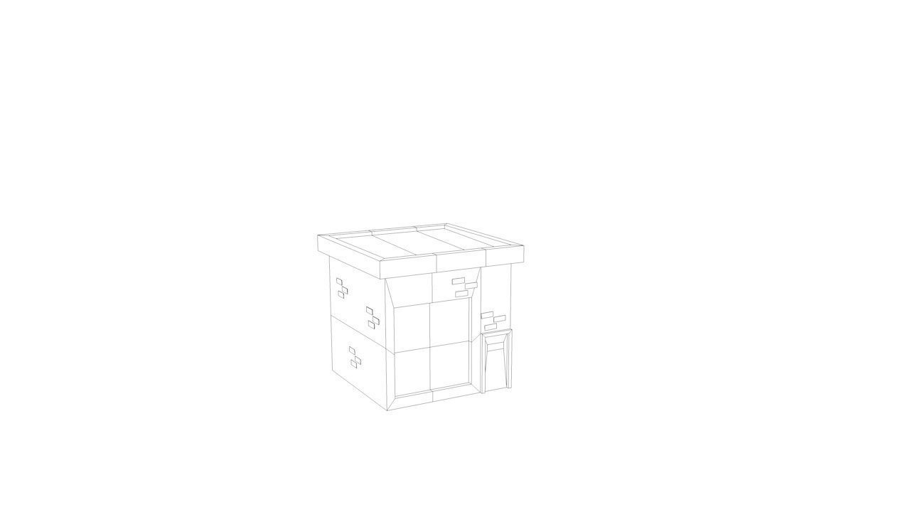 Cartoon Lowpoly Builds Low-poly 3D model_18