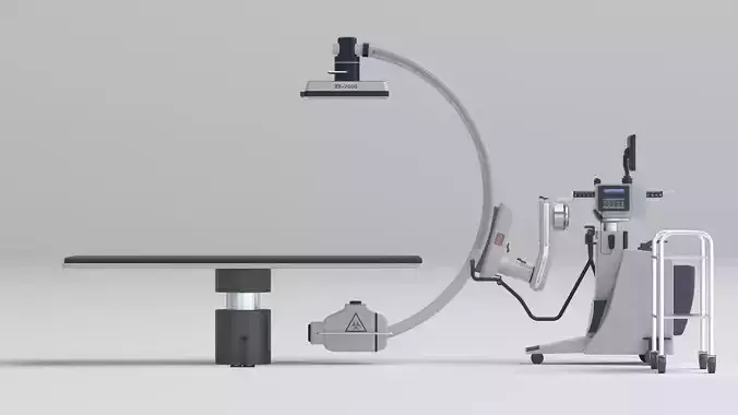 Advanced XRAY Machine 3D model