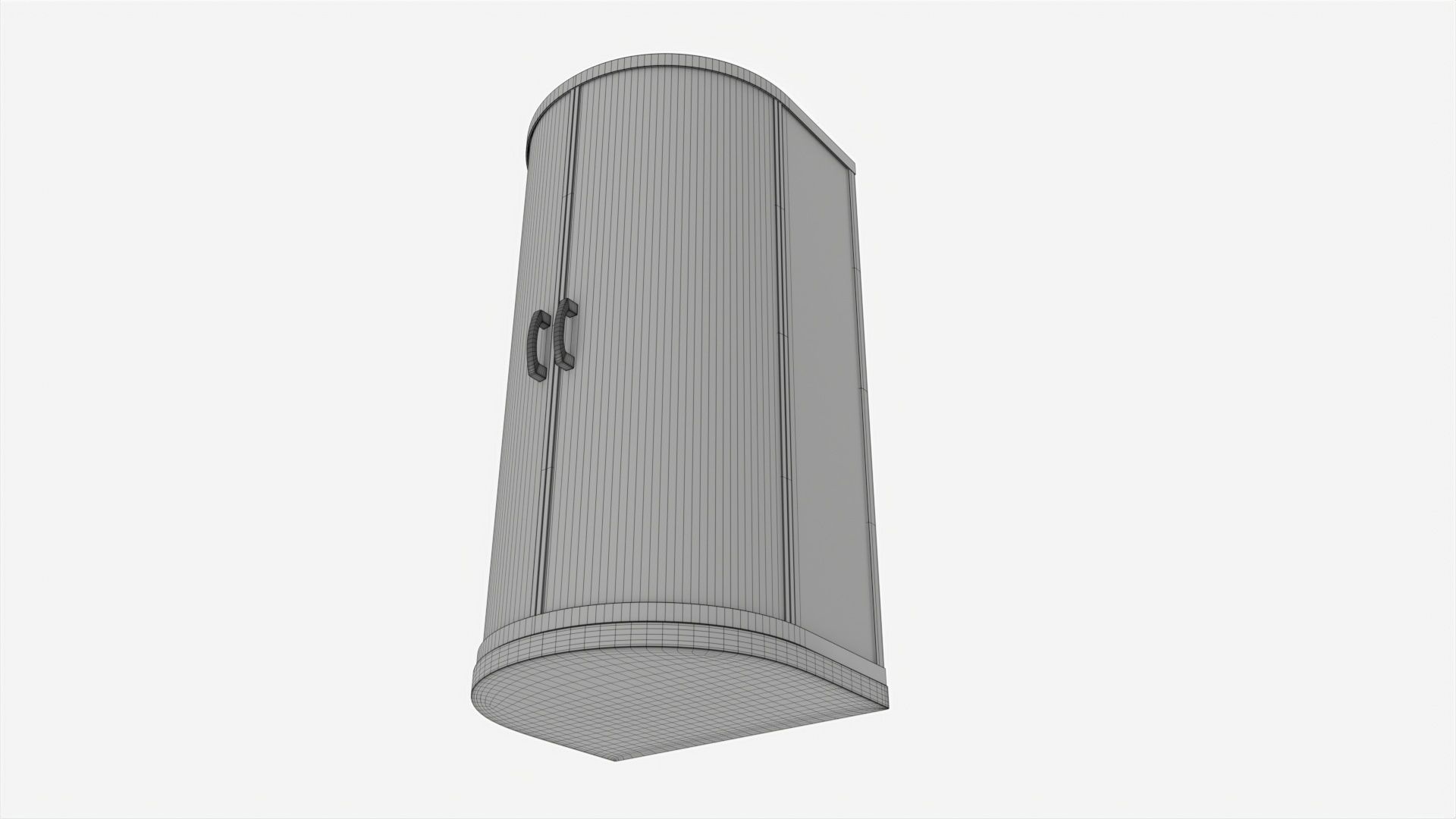 Semicircular Shower Enclosure 3D model_6