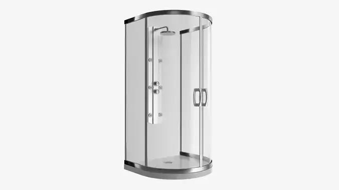 Semicircular Shower Enclosure