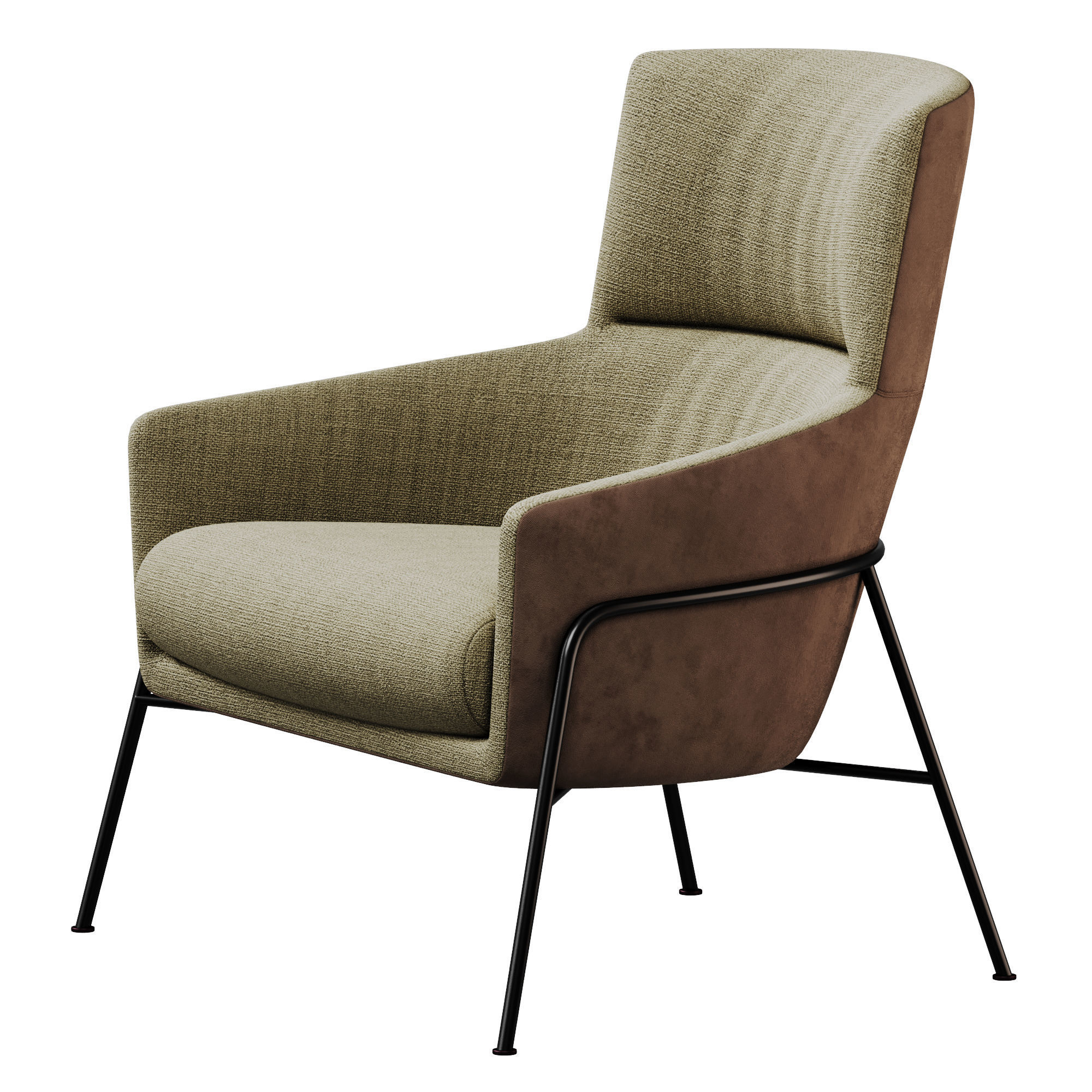 Adele Armchair by Twils 3D model_6